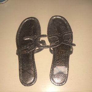 ✨SAM EDELMAN METALLIC SANDALS SIZE 7